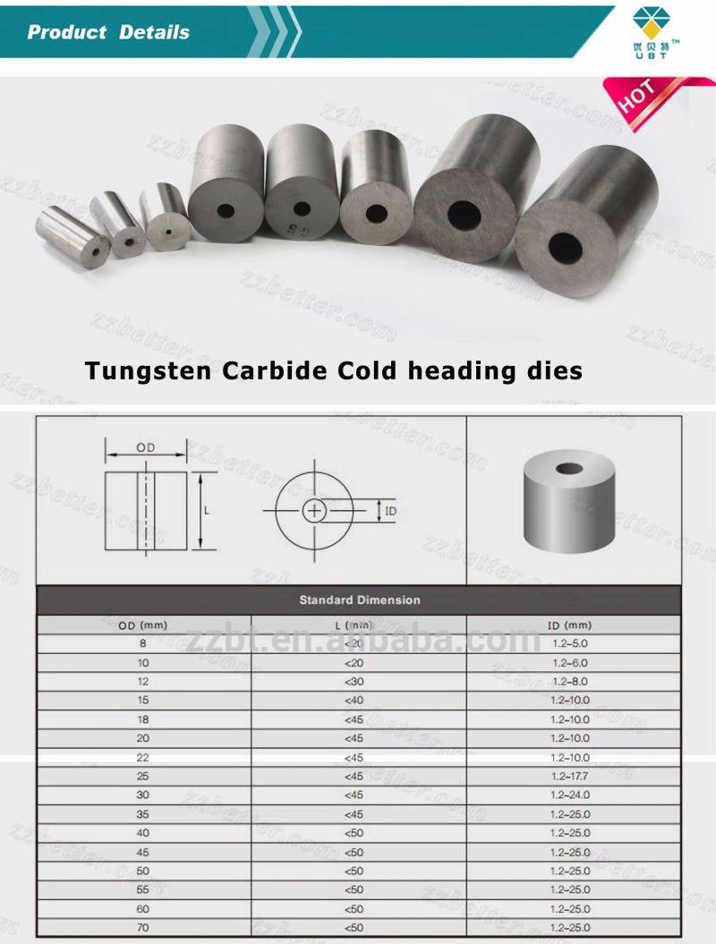 Tungsten Carbide Bushes, Punching Dies