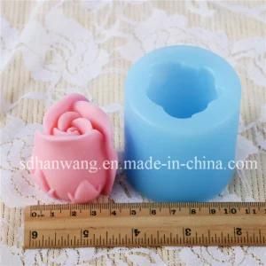 R0141 3D Rose Shape Silicone Molds for Soap and Candle Making