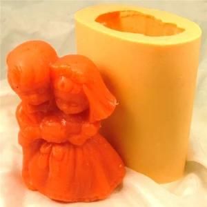 Candle Silicone Mold for Wedding R0504