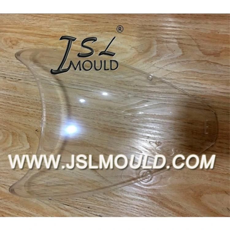 Injection Plastic Bike Visor Glass Mould