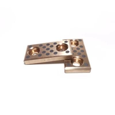 Brass Solid Lubricating Wear Sew Wholesale Graphite Copper Oilless Bearing Bushing Plate