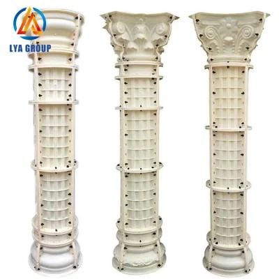 Lya New Design Concrete Columns Molds Concrete Stone Column Pillar Roman Mould