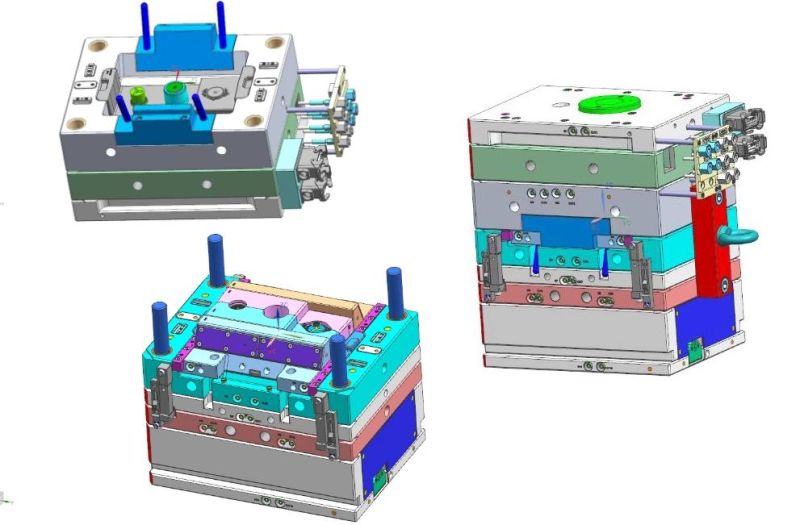 Plastic Inject Mold Maker Injection Mould for to Product Muti Funtion 3 Plug Socket Plastic Injection Molding