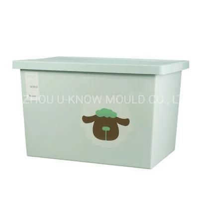 Large Houseware Storage Box Mould with Wheel Storage Container Mold