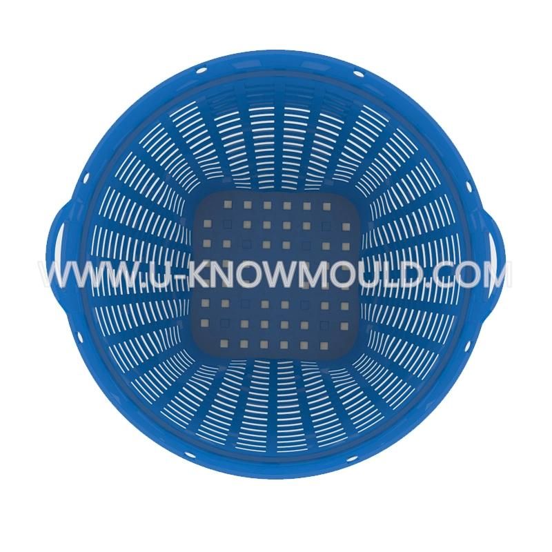 Plastic Rattan Wholesale Fruit Basket Mold/Plastic Basket Injection Mould