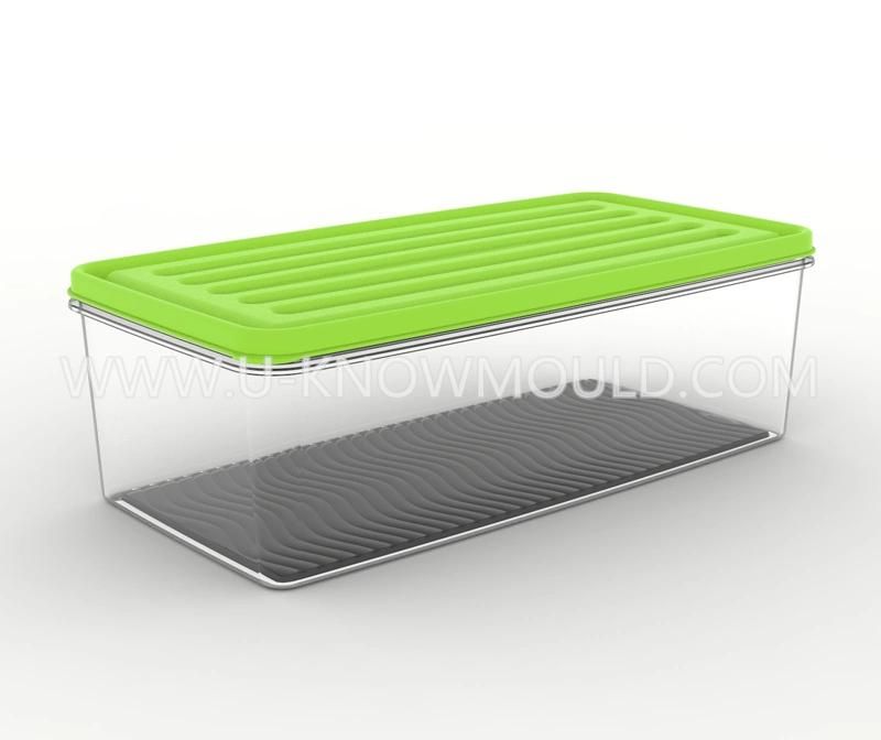 Disposable PP Plastic Snack Box Mould Food Container Injection Mold