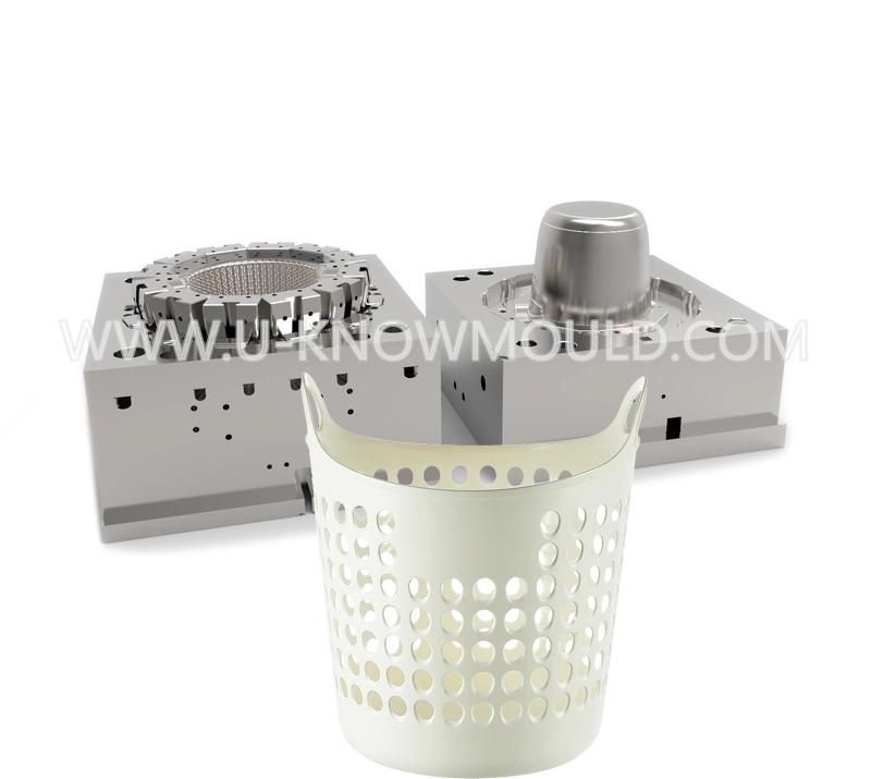Good Quality Injection Mold Plastic Laundry Basket Hamper Mould