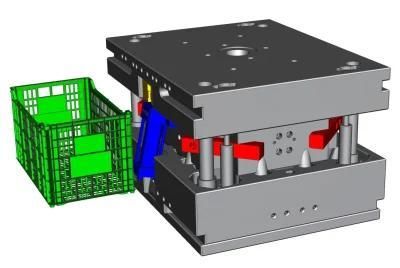 Factory Direct Sale High Quality Plastic Injection Crate Mould