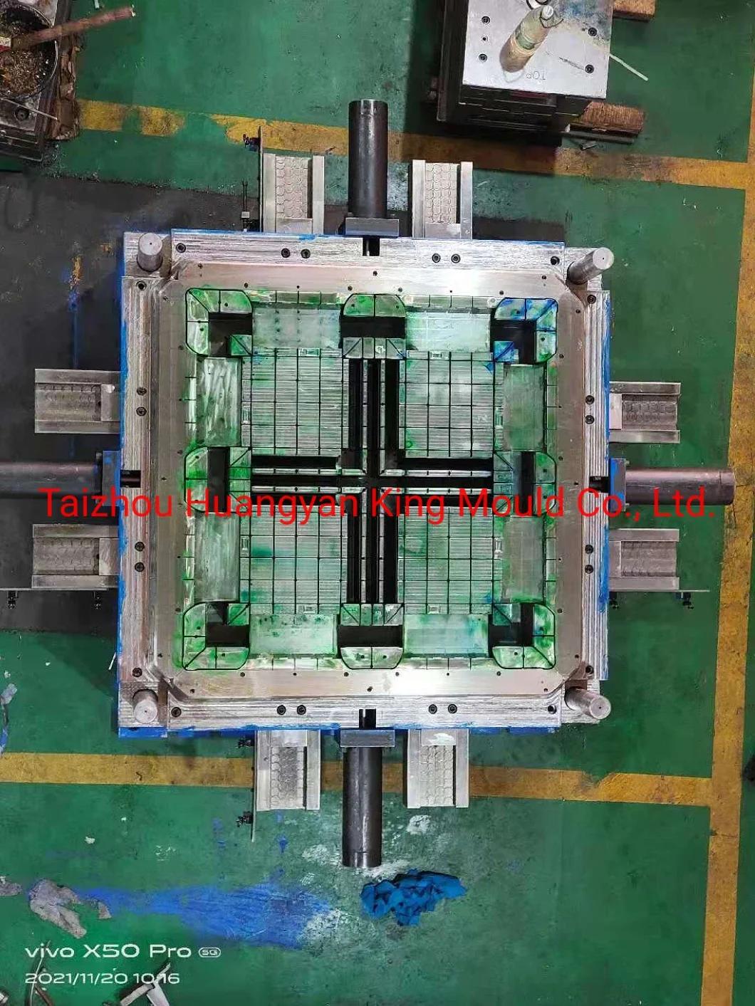Smooth and Durable Surface Plastic Injection Turnover Box Mould
