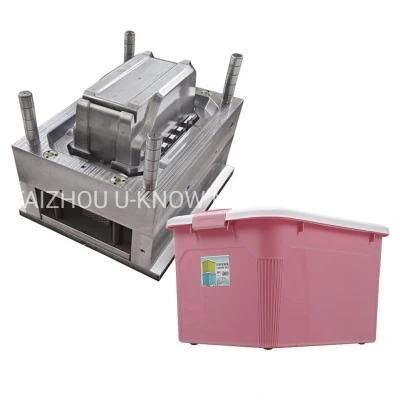 Storage Box Mould with Lid &amp; Handle Plastic Household Mold Supplier