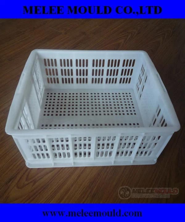 Melee Plastic Stackable Foldable Crate Mold