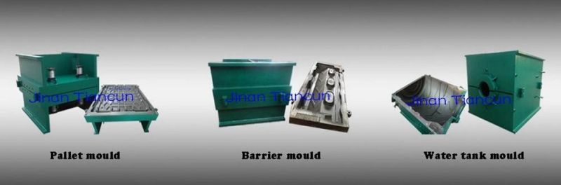 Lower Price Good Quality 3 Layers Plastic Drum Tank Mould