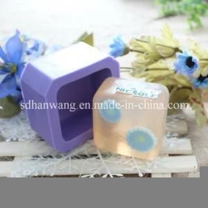 R1544 Handmade Square Silicone Molds for Transparent Soap Making