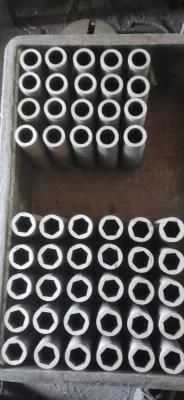 Round Square Hexagonal Graphite Mold for Brass Rod Tube Casting