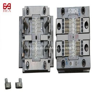 Zinc Alloy Open End Zipper Retainer Box Mould