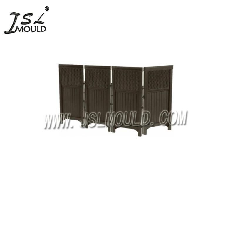 China Professional Quality Plastic Injection Garden Patio Fence Mould