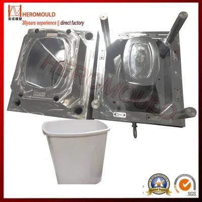 40L Plastic Dustbin with Push Lid Mould From Heromould