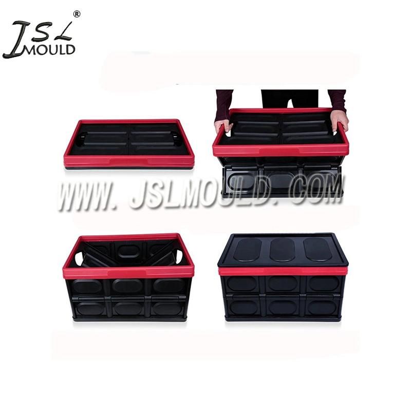 Injection Plastic Collapsible Ventilated Storage Crate Mould
