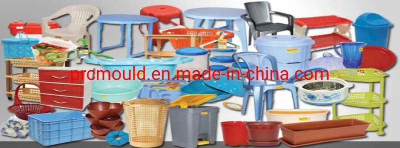 Plastic Injection Chair Stool Table Baby Bath Room Cleaning Rack Drawer Shelf Laundry Basket Pallet Flower Pot Bucket Basin Hanger Kettle Template Mould