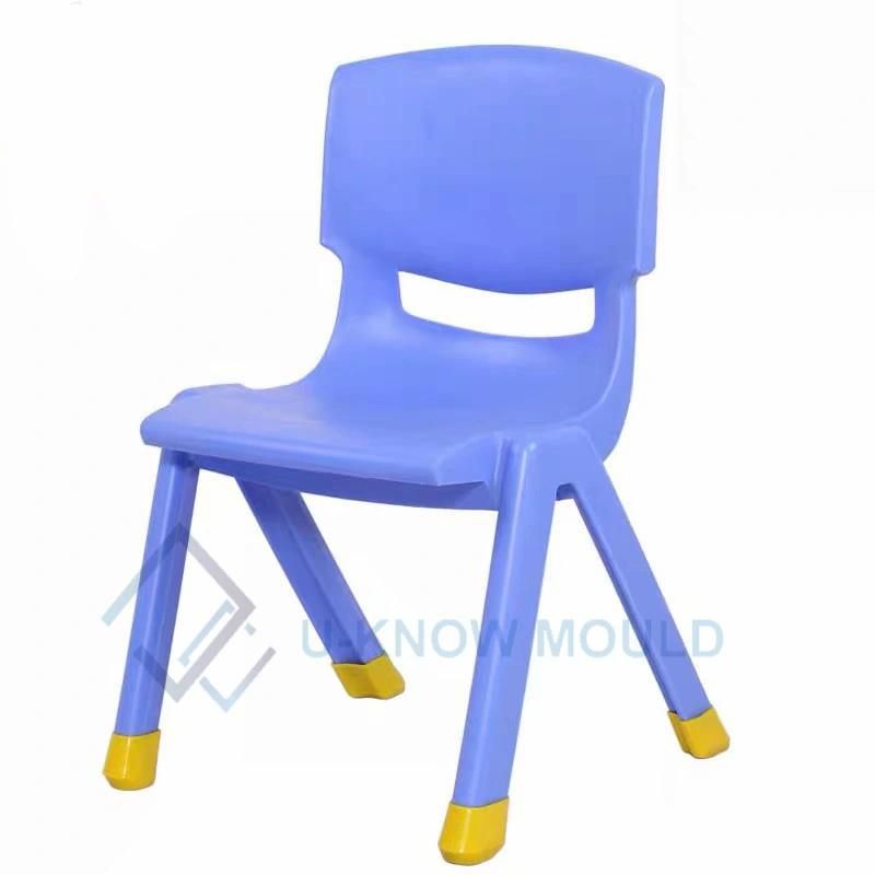 New Design Baby Back Chair Injection Mould Plastic Armless Chair Mold