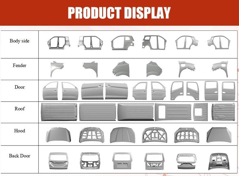 Carbon Steel Precision Stamping Fabrication Sheet Metal Customized Auto Parts