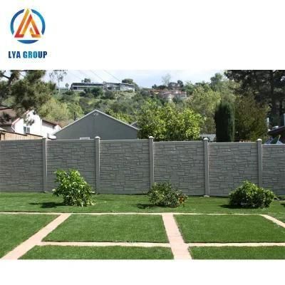 Quick Wall Stone Panels Plastic Precast Concrete Fence Molds for Sale