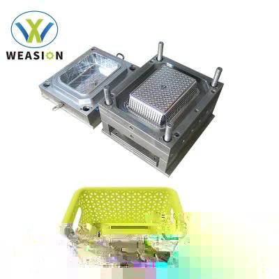 Custom High Quality Plastic Injection Household Items Product Storage Basket Mould