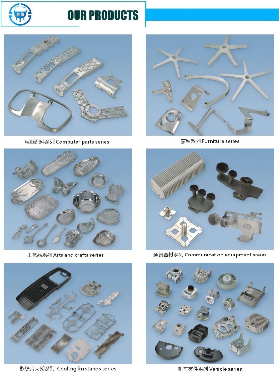 CNC Machining ISO14001/IATF16949/RoHS Cooling Fin Stands Aluminum Steel/Metal Die Casting Mould