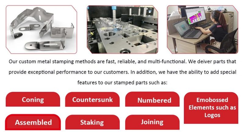 High Precision Customized Aluminum Metal Stamping Parts Plastic Injection Mold