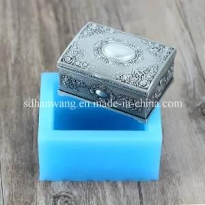 R1724 Jewelry Box Shape Silicone Soap Mold