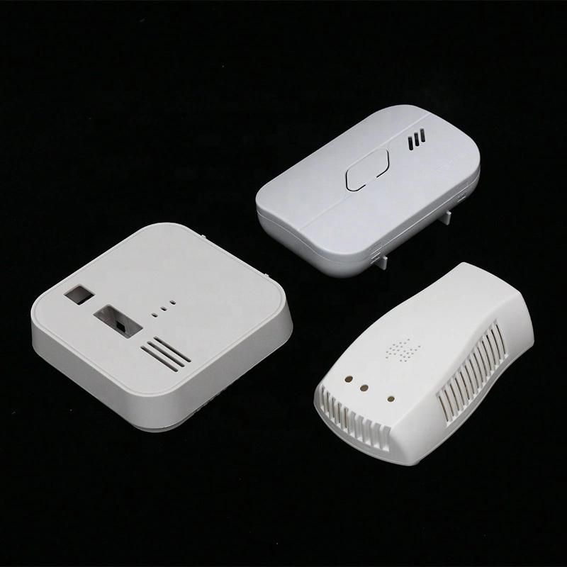 Injection ABS Plastic Products for Smoke Detector Alarm Made in Dymolding