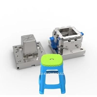 Two Part Stool Injection Mould Plastic Stool Mold