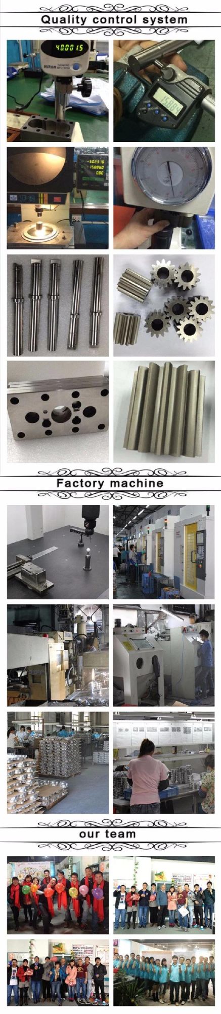 China Aluminum High Precision Injection Parts
