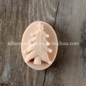 R0084 Natural Handmade Silicone New Arrival Christmas Tree Soap Mould