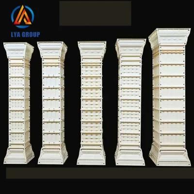 High Quality Concrete Baluster Moulds Plastic Concrete Roman Pillars Column Mold for Sale