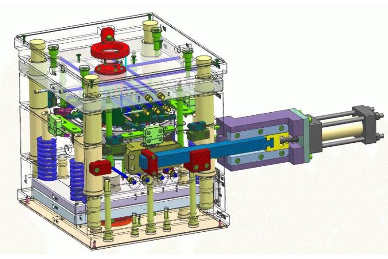 Customize Plastic Injection Moulding for Fire Alarm Spare Parts and Housing