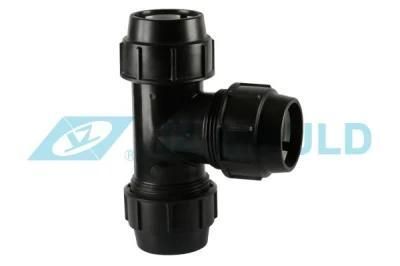 Plastic Injection Pipe Fitting Compression Molding