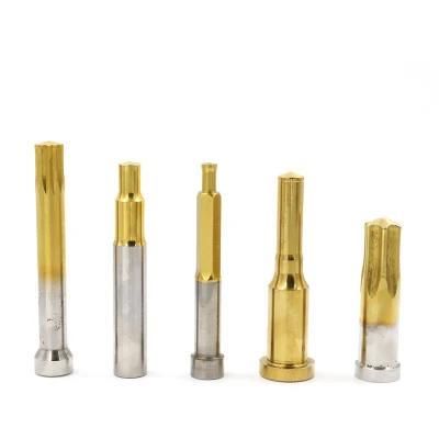 Wholesale OEM Precision Ejector Punchs Mold Pins with Titanium Plating