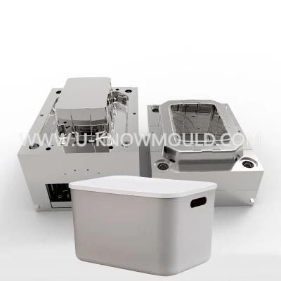 Storage Box Mold with Lid Plastic Injection Household Mould