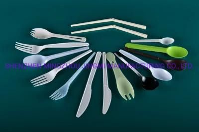 Plastic Injection Fast Food Container Cover Lips Fork Knife Spoon Mould Mold Maker Single ...