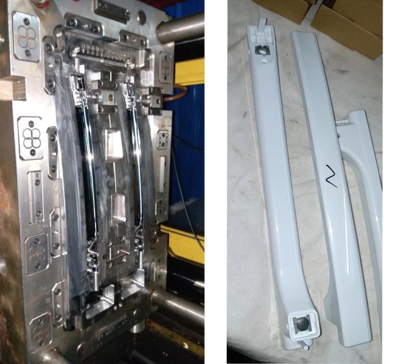 Gas Assistant Injection Mould Refrigerator Door Handle