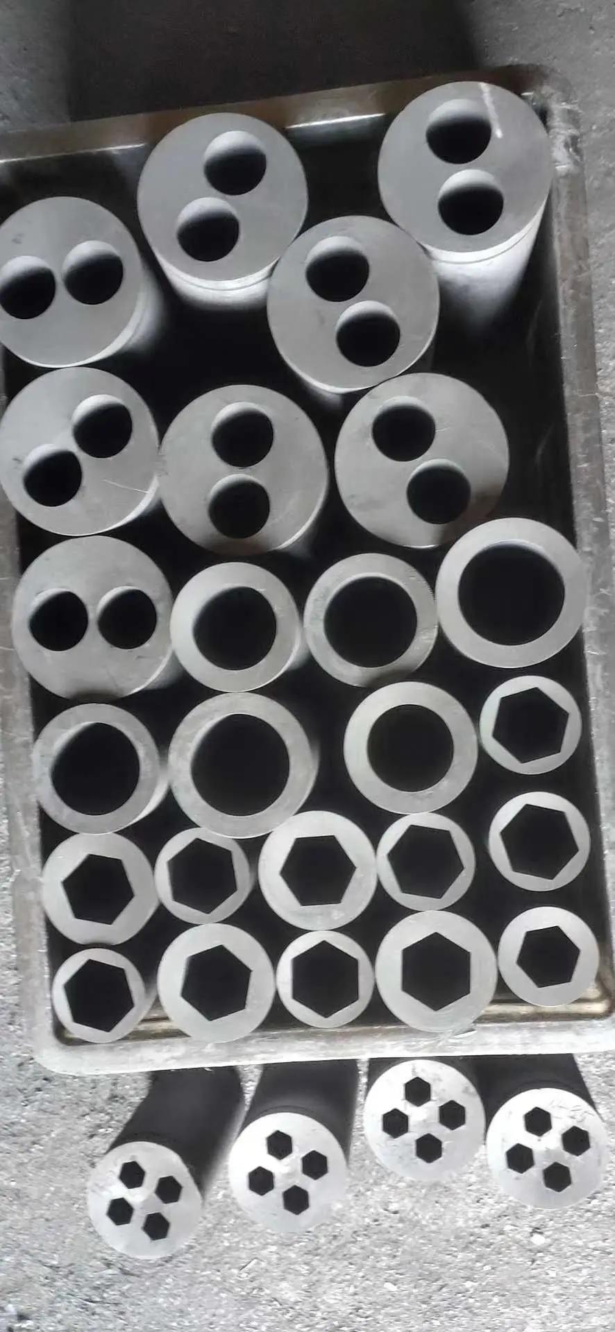 Round Square Gear Hexagon Riser Graphite Mold for Continous Casting Brass