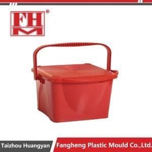 Plastic Injection Rice Fruit Vegetable Wash Basket Mould