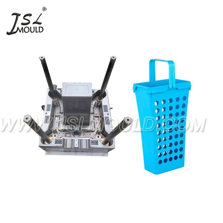 China Plastic Rattan Laundry Basket Injection Mold