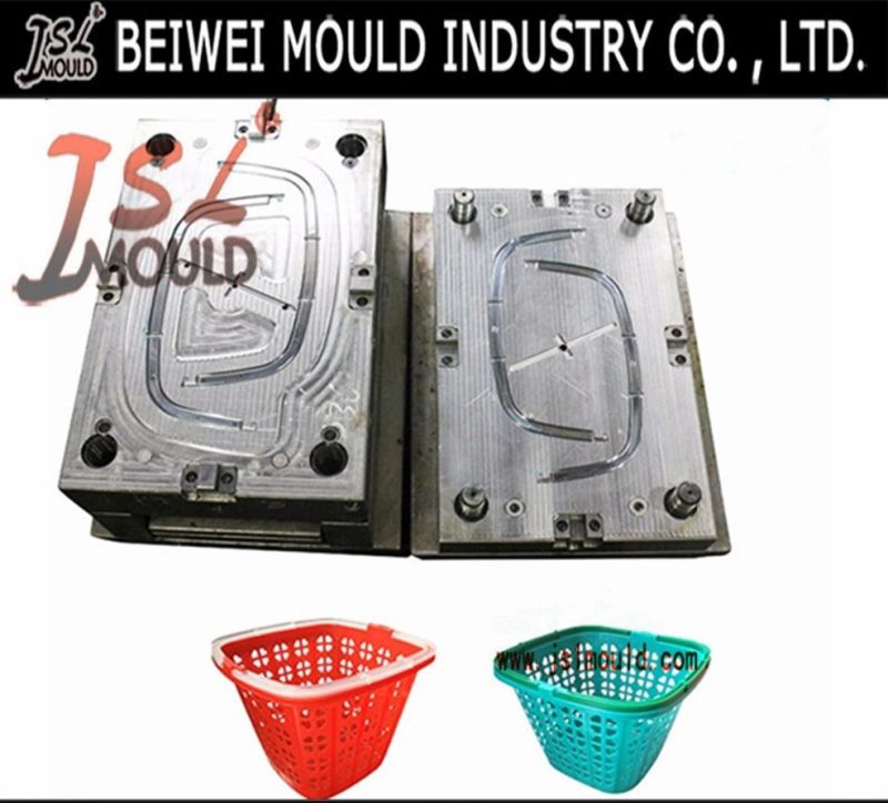 Injection Plastic Shopping Hand Basket Mould