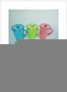 Used Mould Old Mouldfashion Plastic Cup with Lid and Handle /Mold