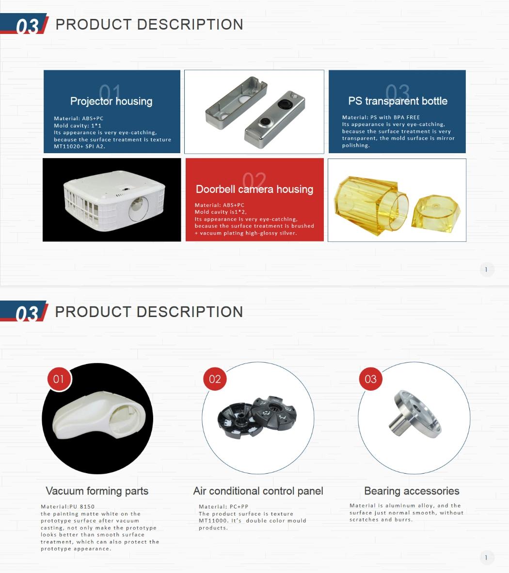 Customized Multi Cavity Plastic High Accuracy Injection Mould with Long Service Life