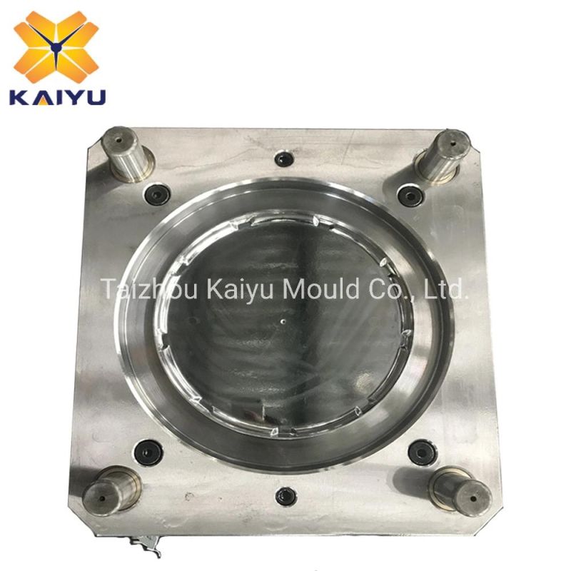 2 Cavity 2L Food Bucket Mould Ice-Cream Storage Bucket Injection Mold