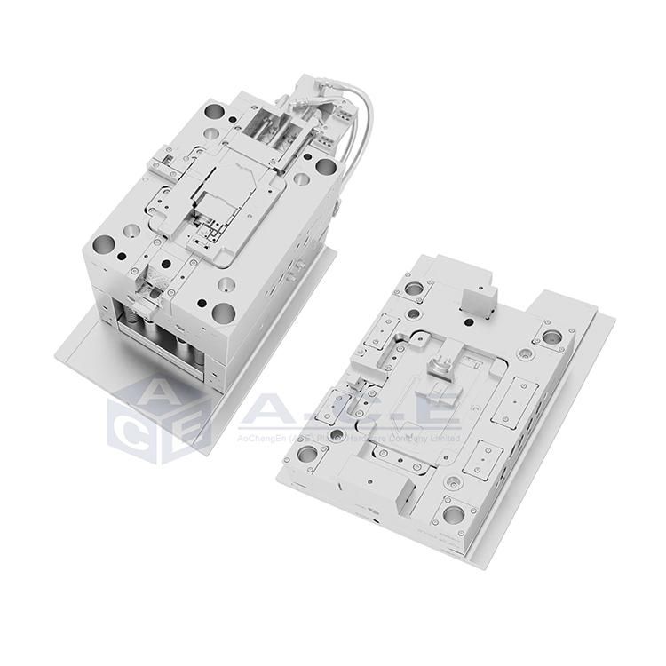 China Mold Factory Custom Design Die Casting Tooling Parts Double Plastic Injection Mould for Industrial Products