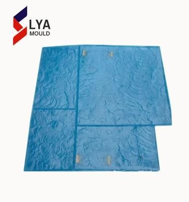 Rubber Molds for Stamped Concrete Paving Stone Veneer